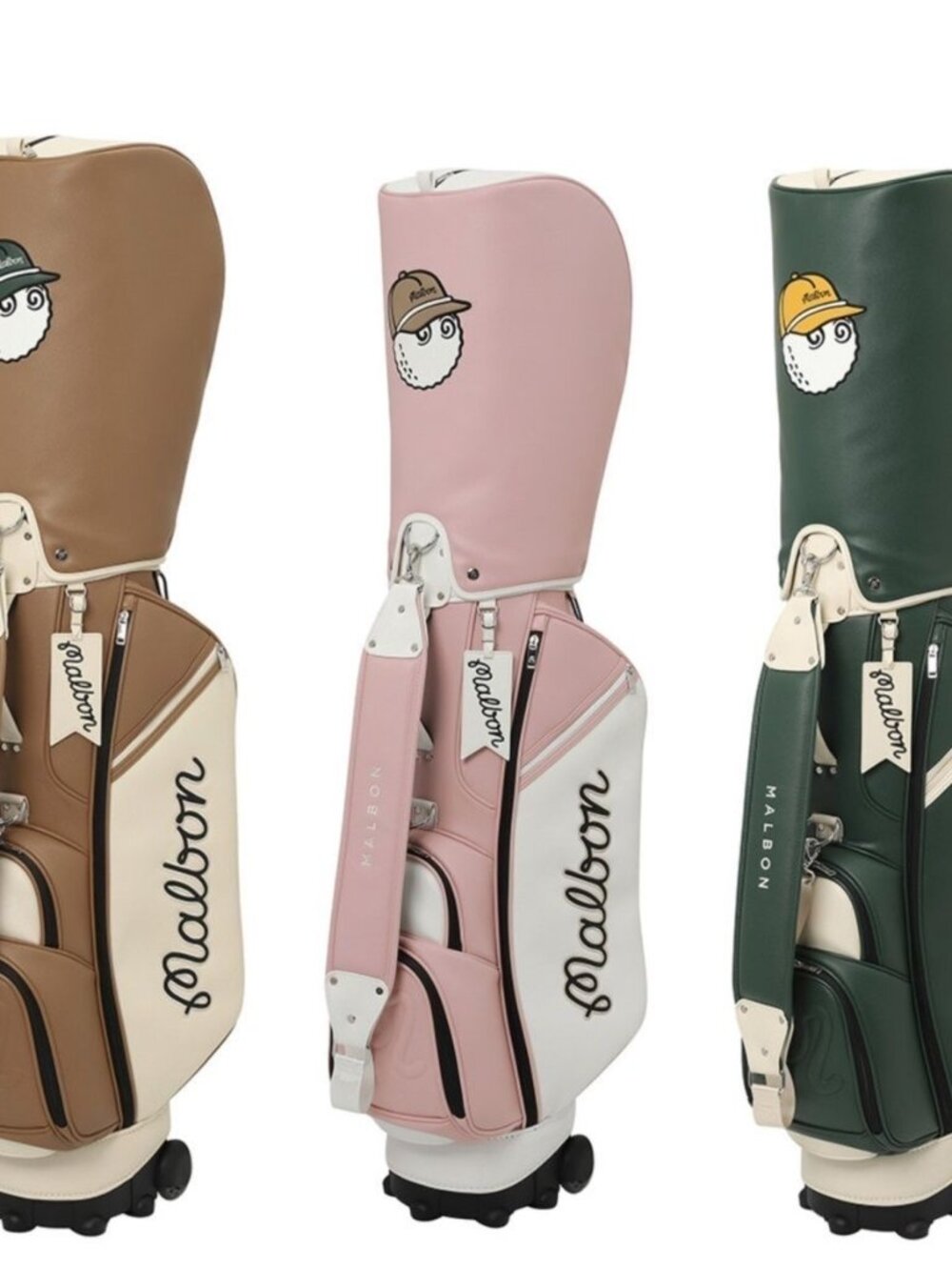MALBON Golf Caddy Bag Caster-type 3 Color